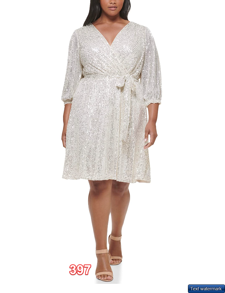 sequin dress gold and black PS26406C 24 / Black/Gold main image 0