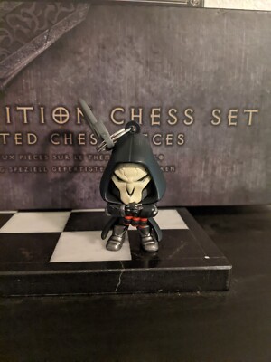 Overwatch Reaper Backpack Hanger Clip Keychain Blind Bag Figure Blizzard  2017