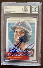 Jose Miranda Auto Signed 2022 Topps MLB Living Set #564 Beckett Auto 10