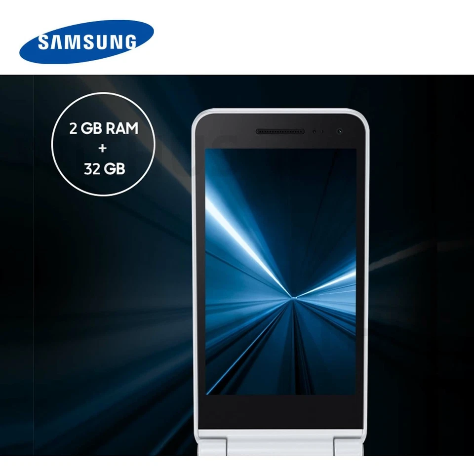 Samsung Galaxy Folder2 32G SM-G160N Unlocked LTE 2021.ver (Grey/White/Red)= - Image 4 of 4