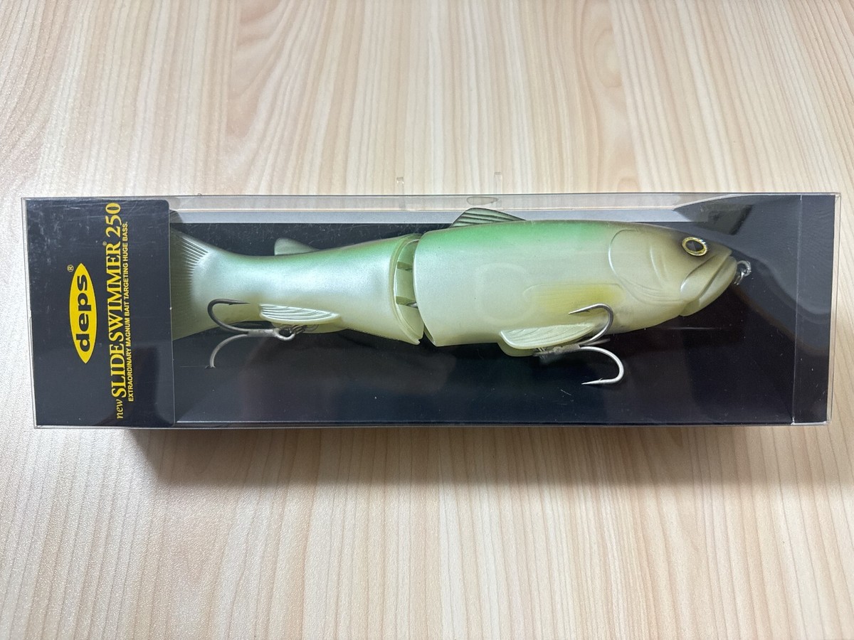 deps newスライドスイマー250 SLOW SINKING MODEL Deps Slide Swimmer 250 Slow Sinking Swimbait/Glide Bait - Select