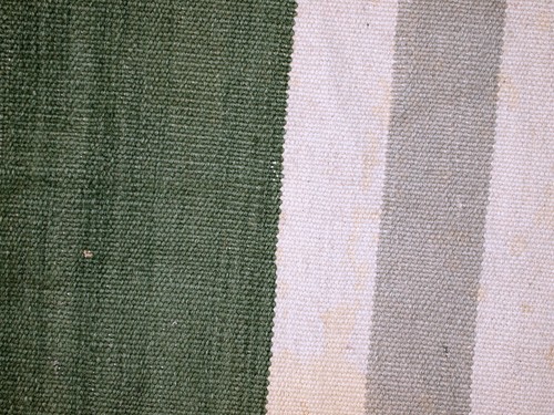 Handmade antique Indian Dhurri kilim 5.4' x 7.8' (167cm x 238cm) 1930s - 1C455 - Picture 5 of 10