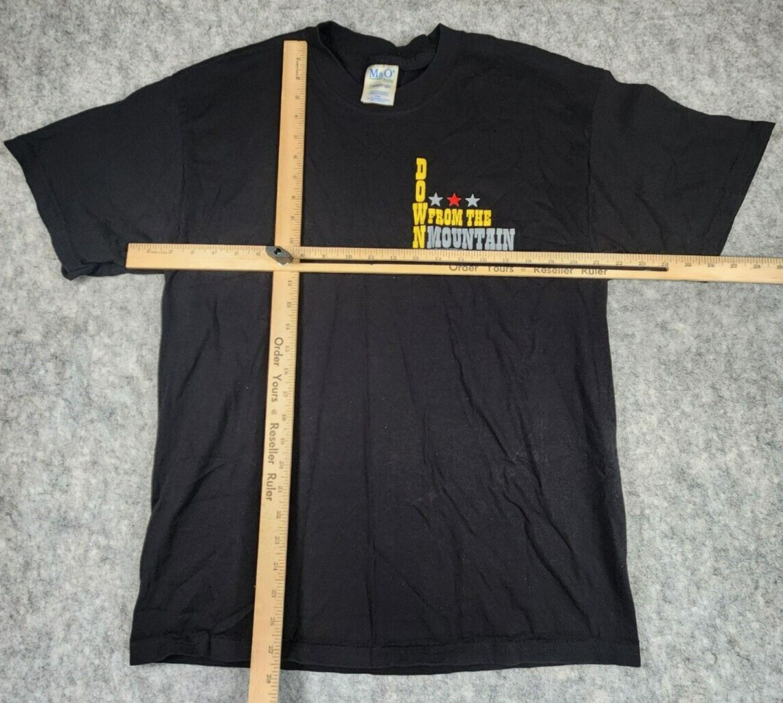Down From the Mountain Tour 2002-TWO SHIRTS-Black… - image 4