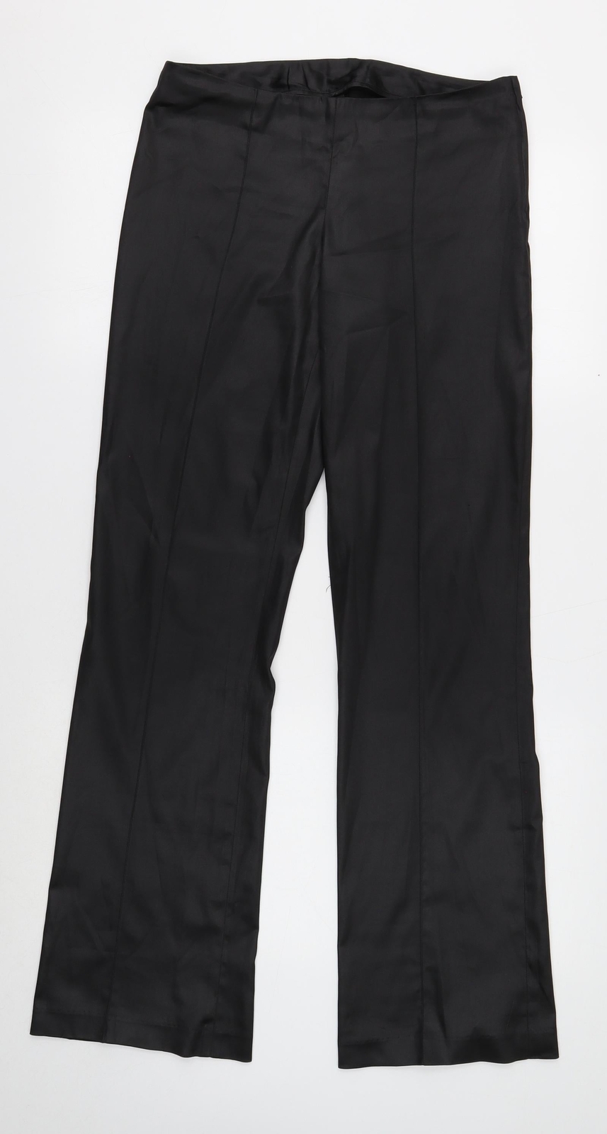 Divided Womens Black Polyester Blend Trousers Siz… - image 1