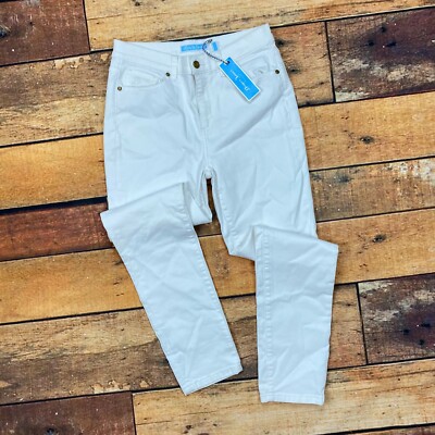 Draper James White Tootsie Jeans Size 29 Womens Skinny PAD0051 Denim Stretch