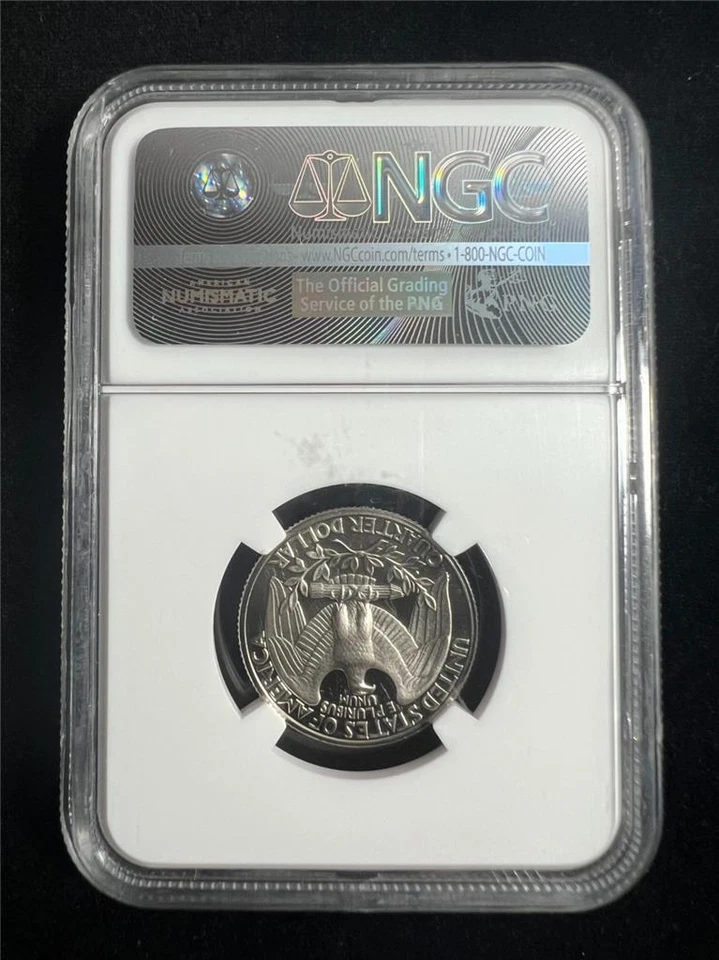 1978 S WASHINGTON QUARTER 25C PF70 ULTRA CAMEO NGC UCAM PR70 DCAM SKU 3554 - Image 2 of 2