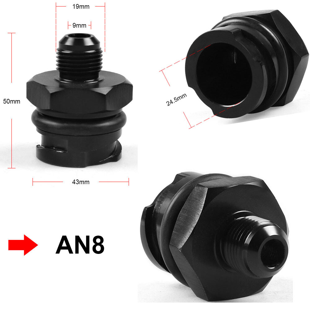Prank Parts M90 Supercharger Adapter Kit, Honda/Acura J-Series (Cable-throttle Engines), W/o Tensioner Brkt, PRA2220wo