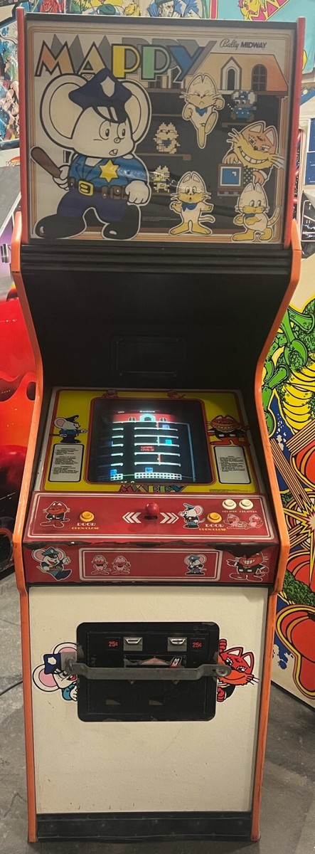 mappy＊ MAPPY ARCADE MACHINE by NAMCO 1983 (Excellent Condition) *RARE* | eBay