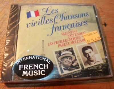 NEW SEALED CD Swiss import LES VIEILLES CHANSONS FRANCAISES recorded 1964
