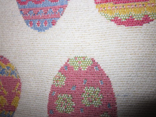 FRÜHLING OSTERN URLAUB EIER SATINRÜCKEN STOFF LÄUFER, 12" MAL 68", #77H - Bild 4 von 6