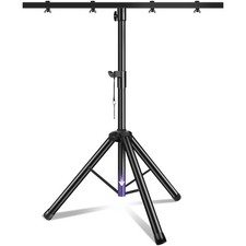 PPH-Sisy DJ Light Stand Heavy Duty Par Can Tripod T-Bar Stage Lights Stand Ad...
