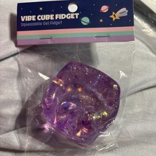 purple Glitter, Fidget Squishy /Offbrand