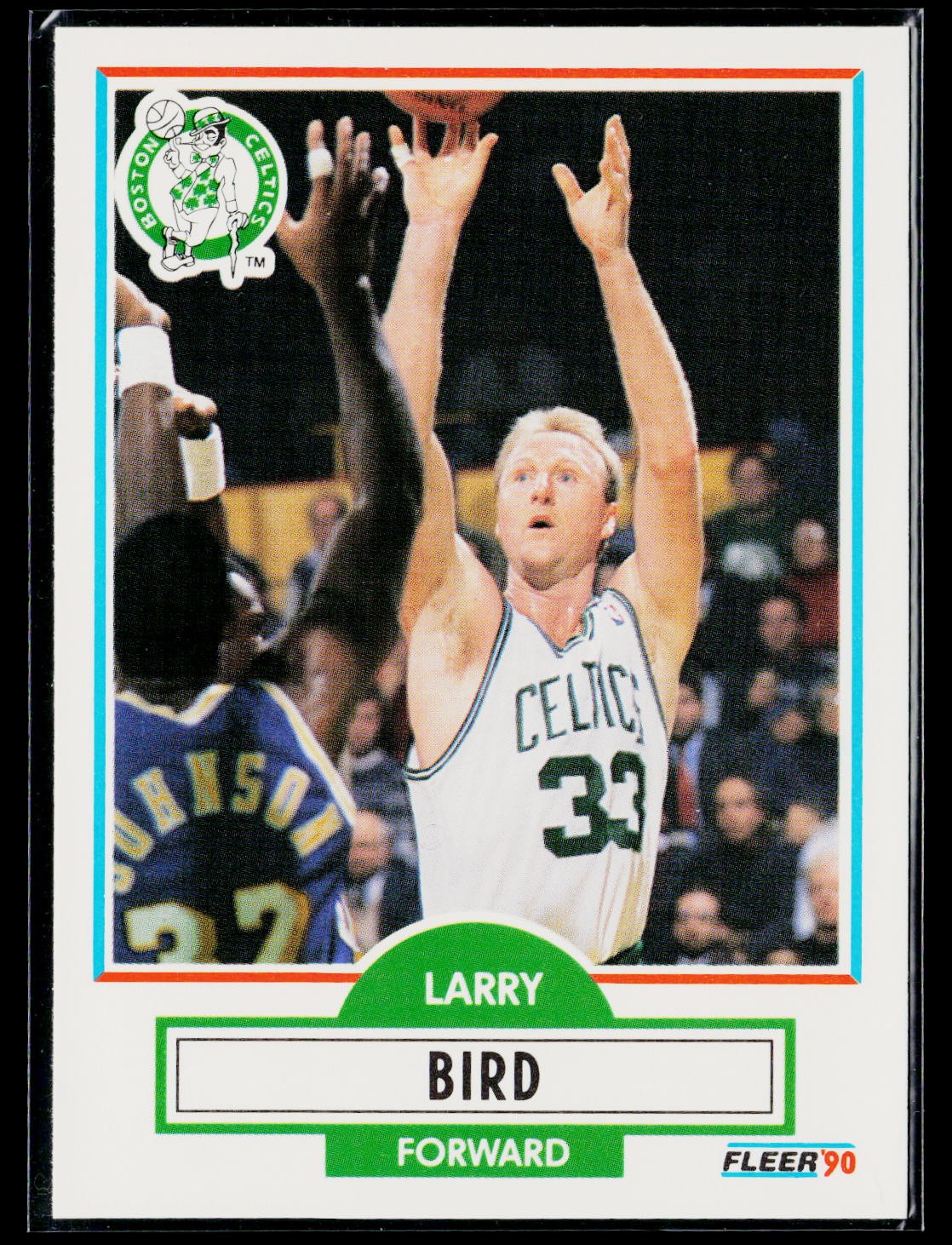 1990-91 Fleer #8 Larry Bird