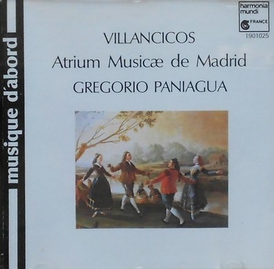 CD VILLANCICOS Atrium Musicae / Pan HMA1901025 Harmonia Mun EUROPE