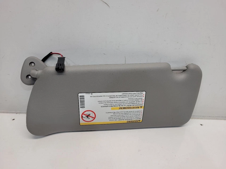 2004-09 Cadillac SRX Passenger Right Sun Visor W/ Illuminate *Gray* - Imagem 4 de 4