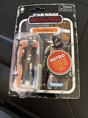 Star Wars Retro Mandalorian 3.75'' Action Figure MINT IN STOCK