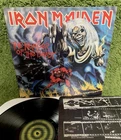IRON MAIDEN NUMBER OF THE BEAST EMI 1982 UK 1st press DIE CUT INNER NWOBHM