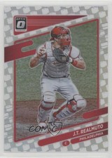 2021 Panini Donruss Optic Crisis Prizm JT Realmuto #161 2o7
