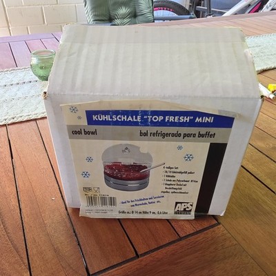 Buffet Kühlschale für Desserts inkl. Kühlakku 1,0 Liter Volumen von APS