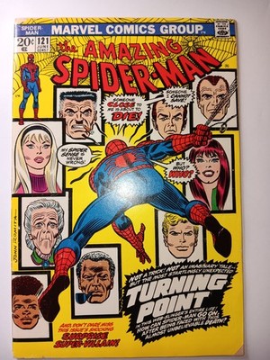 Amazing Spider-Man #121 KEY Death Of Gwen Stacy 1973)