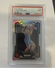 2023-24 Panini Prizm Cason Wallace Silver Prizm RC PSA 9 #139 OKC Thunder Rookie
