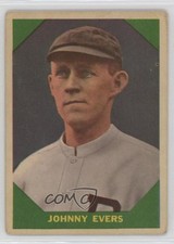 1960 Fleer Baseball Greats Johnny Evers #57 HOF 17vs