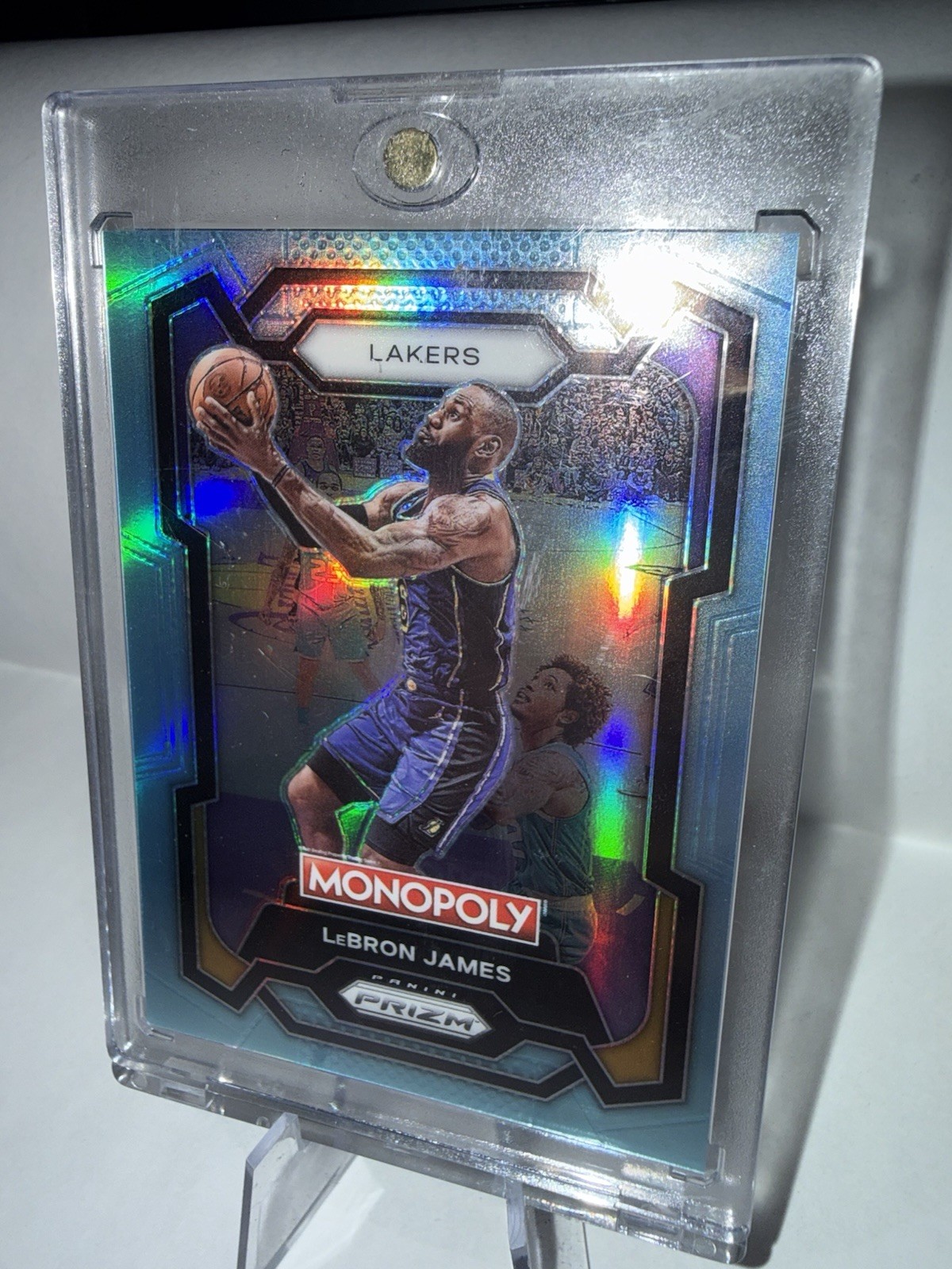 2023-24 Prizm Monopoly LeBron James Light Blue /199 Los Angeles Lakers #40