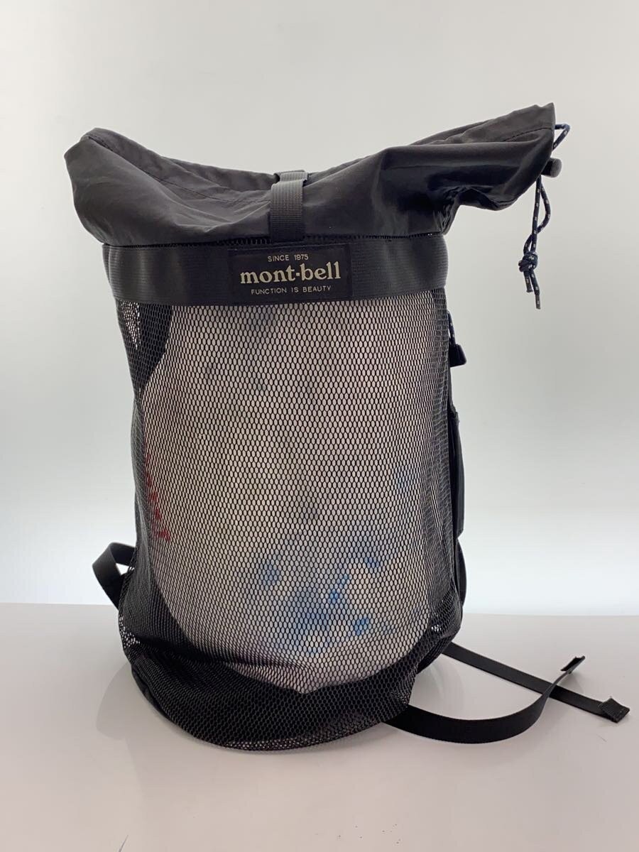 Mont-bell Backpack, Polyester, Black, 422542401 - image 7