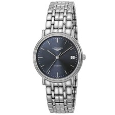 Image of Longines Presence L4.821.4.92.6 Automatic Men’s Watch Blue Dial Stainless...