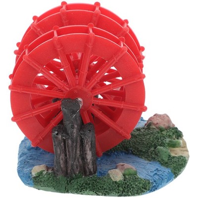  Aquarium-Brunnenräder mit künstlichem Steingarten, Mikro-Landschaftsdekor,