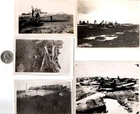 x5 WW2 WWII US Army Air Force Military Pictures Photos Wrecked Japanese Planes