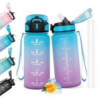 Trinkflasche 500ML Auslaufsicher Bpa-Frei FüR KohlensäUre, Wasserflasche Kinder