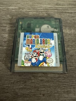 Super Mario Bros Deluxe Nintendo Game Boy Color GBC Authentic!  TESTED WORKS