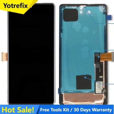 For Google Pixel 7 Pro OLED LCD Touch Screen Digitizer Display Replacement Frame