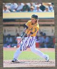 JOSH REDDICK Signed Photo Oakland A's 8x10 Autographed Photo