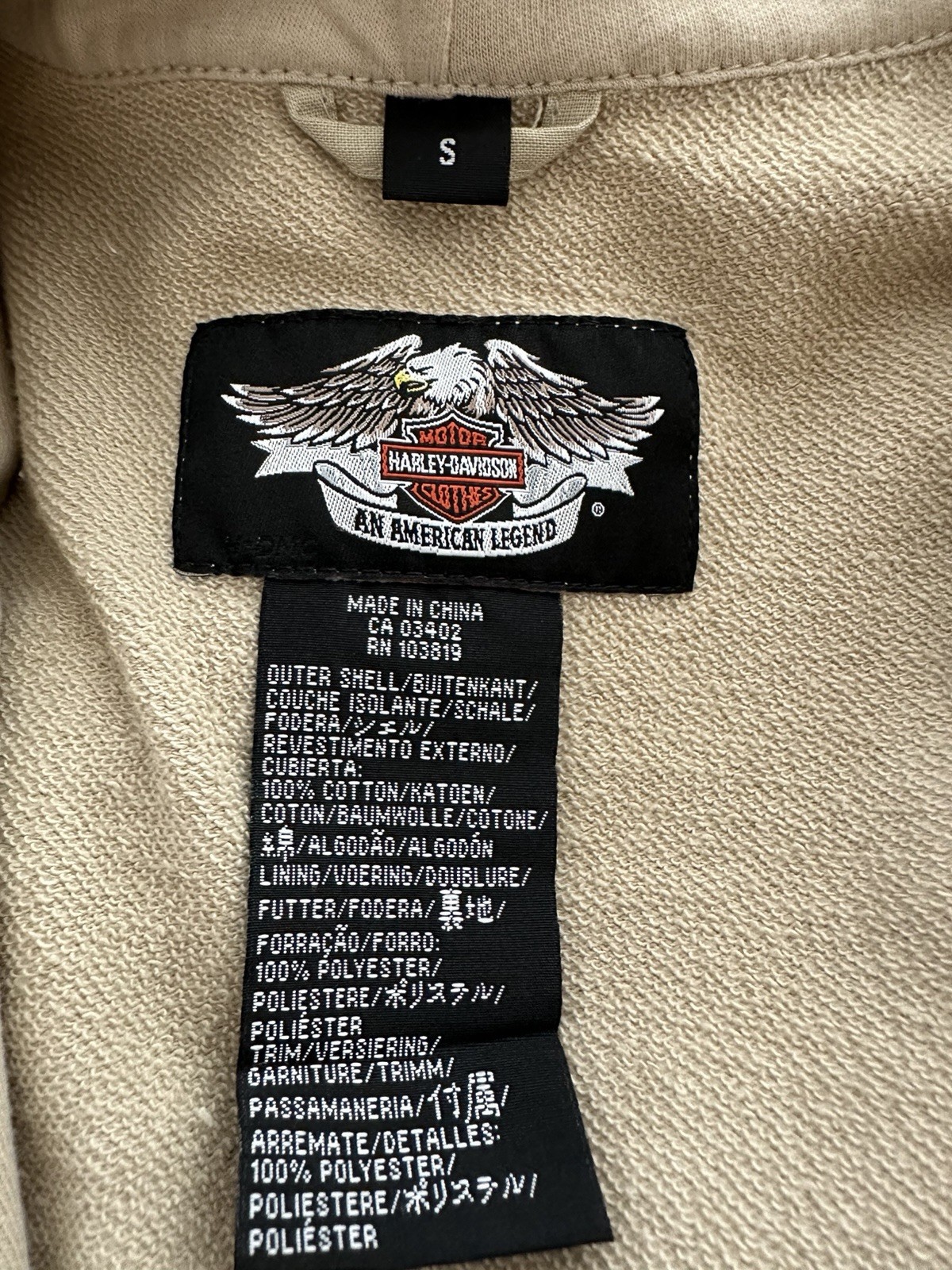 Harley Davidson Jacket W/Removable Insert - image 6
