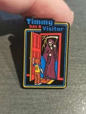 Image of STEVEN RHODES TIMMY HAS A VISITOR HALLOWEEN pin Badge Patch New High Quality