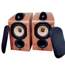 B&W Bowers & Wilkins 705 Bookshelf Speakers Pair Tested Hi-Fi Audiophile 004