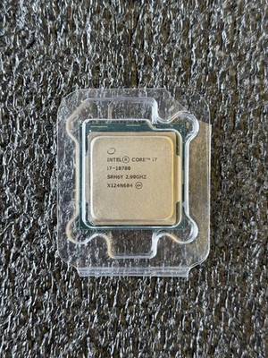 Intel Core i7-10700 2.9GHz 8-Core 16MB 65W LGA 1200 64-bit  10th Gen i7