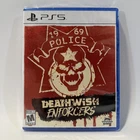 Deathwish Enforcers PS5 Arcade Shooter Action Run Gun Limited Run Game Sealed
