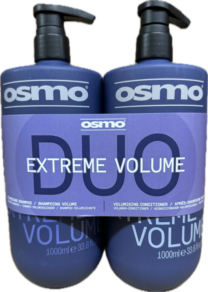 Osmo Extreme Volume Shampoo und Conditioner 1000ml Duo KOSTENLOSE 24-STUNDEN-LIEFERUNG