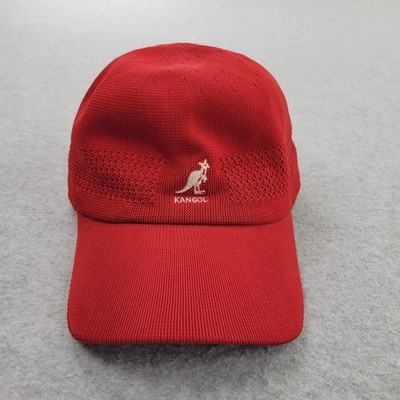 Kangol Ventair Spacecap Hat Mens Large VTG Red Embroidery Ball Cap