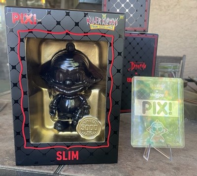 Thrilljoy Pix  Exclusive Slim - Killer Klowns Custom! 1/1 Gold & Black