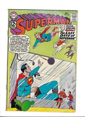 Superman # 156 Very Good/Fine [DC Early Silver Age Cents Issue] Scarce