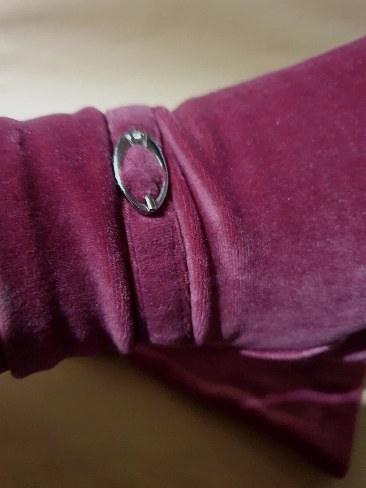 paire de gant femme velours rose taille M neuf - Photo 2/2