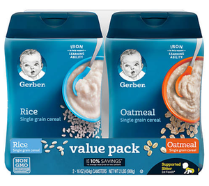 gerber rice cereal stage 1