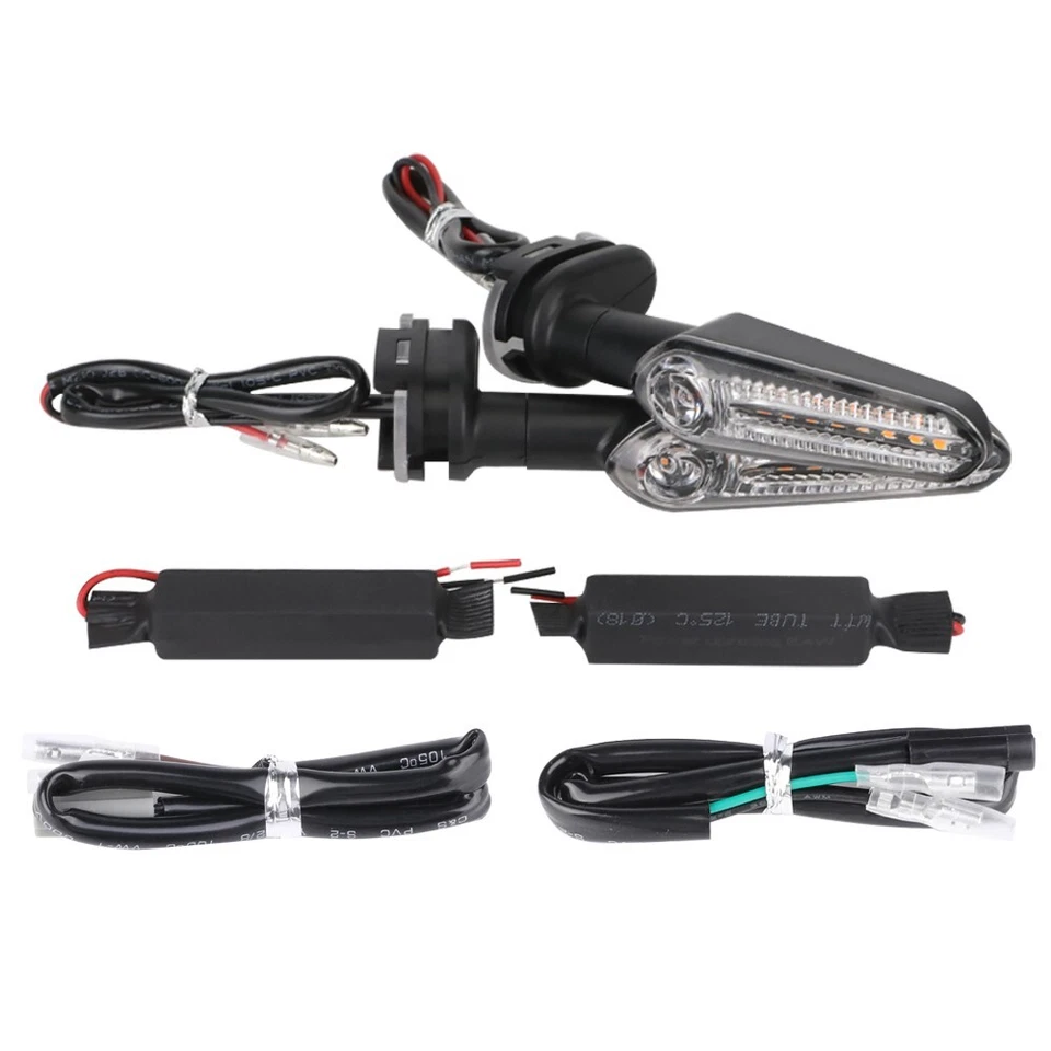 Para Yamaha YZF R1 MT-03 Tracer 900 FZ25 Luces de señal de giro Lámpara indicadora de flash Foto 4 de 4