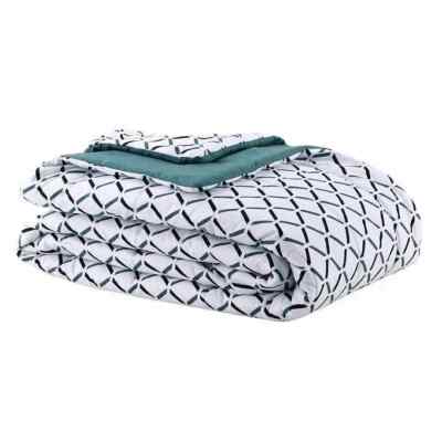 Berkshire Life Reversible Down Alternative Blanket-Green/White-King-15090117