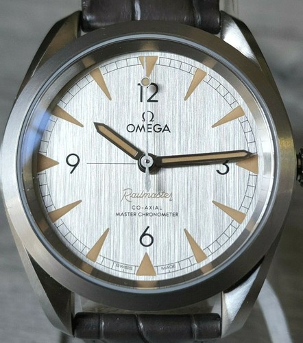 Omega Seamaster Railmaster 40mm White 