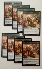 8x Boar Token (009/020) Throne of Eldraine MTG Magic the Gathering NM
